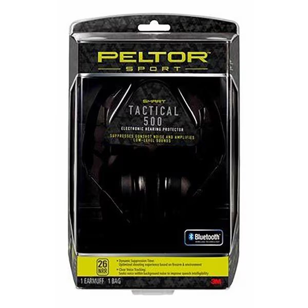 Sport Tactical 500 Electronic Hearing Protector, TAC500-OTH, 1 Heari, 3M Peltor, Mfr#: 7100117621